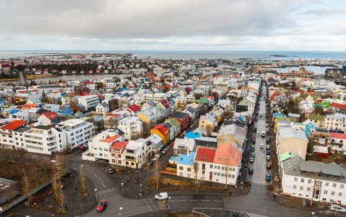 Streets and houses