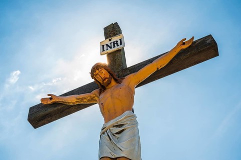 Kalvarienberg with Christ on the Cross