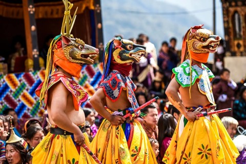 Dancer at Mask Dance