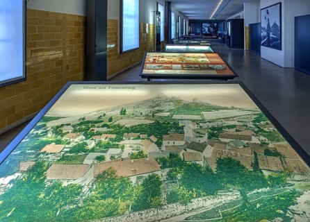 Exhibition room in the former laundry