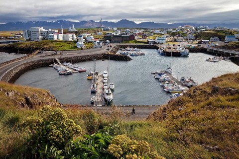 Port with place Stykkisholmur