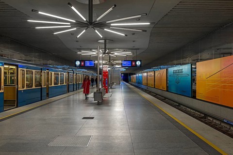 Underground station Garching-Forschungszentrum