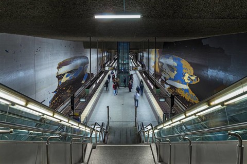 Underground station Rathenauplatz