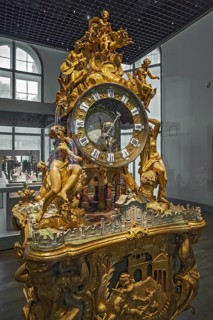 Baroque ceremonial clock