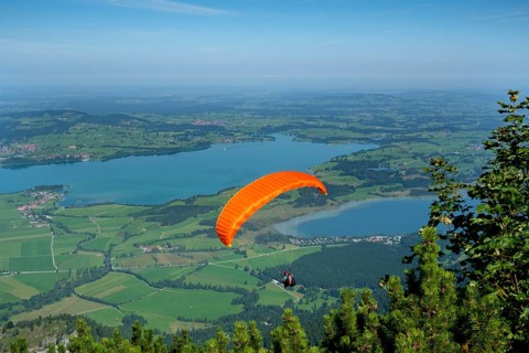 View from the Tegelberg