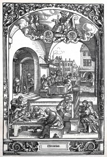 Urban life in Germany in the first half of the 16th century