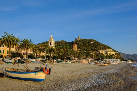 Fishing boats on the beach