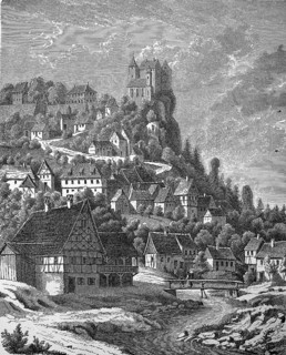 Castle and village of Egloffstein