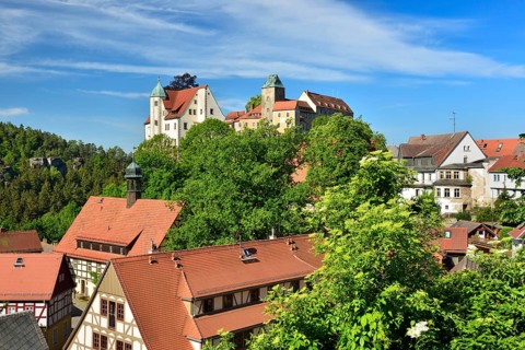 Hohnstein Castle and City