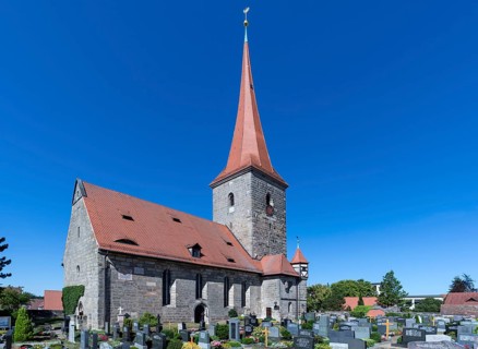 Late gothic hall church St Veit