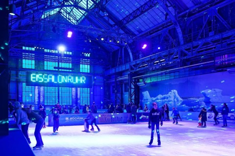 Skater in the EisSalon Ruhr