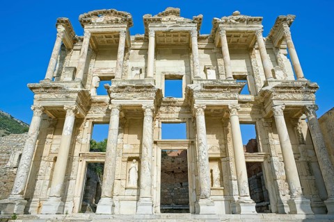 Ruins Library of Celsus