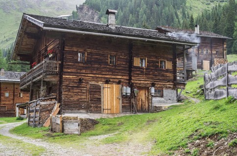 Mountain village Oberstalleralm