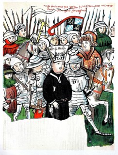 The walk of Jan Hus to the stake