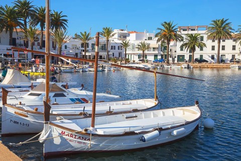 Port with boats