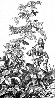 The Heinzelmannchen are a race of creatures appearing in a tale connected with the city of Cologne in Germany