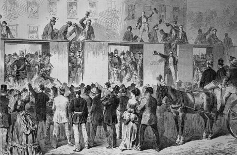 Arrival of French prisoners of war in Berlin