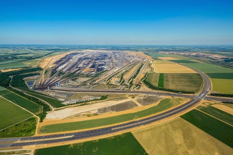 New construction of the A44 and A61 motorways