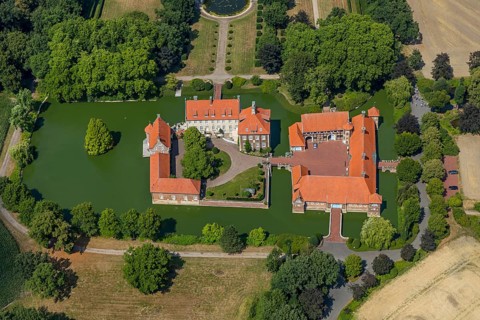 Moated castle