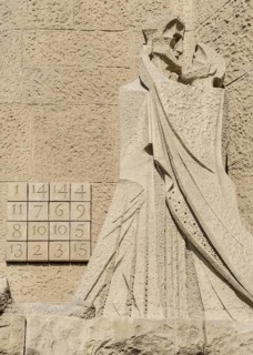 Figure of the Passion Facade and Magic Square