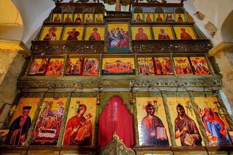 Iconostasis in St. Mary's Church