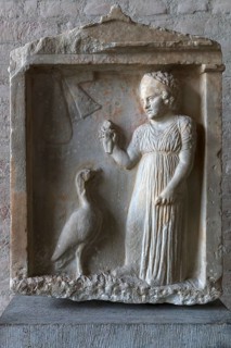 Tombstone of a girl named Plangon