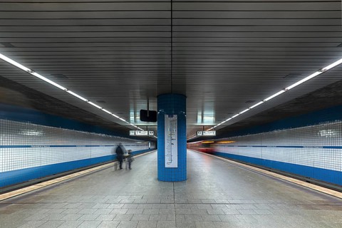 Subway station Frankenstrasse