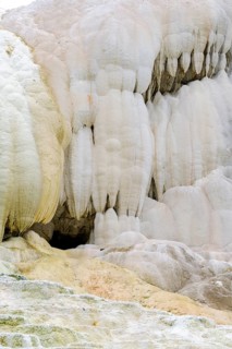 Lime deposits