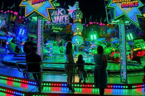 Fairground ride Breakdance