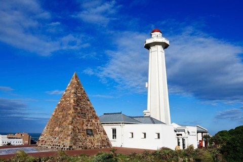 The Donkin Reserve with Pyramid and Lighthouse