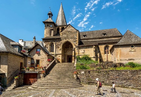 Village of Estaing on the Way of St. James
