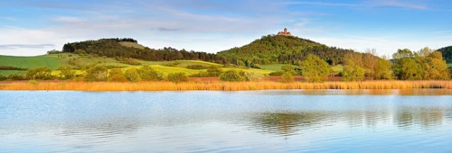 Landscape with lake