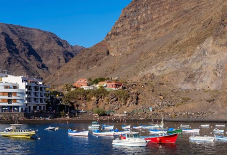 Fishing boats in the port