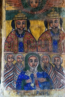 The two royal brothers Abreha and Atsbeha (Ezana and Saizana)