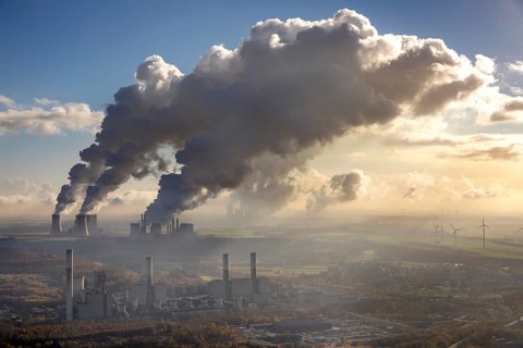 Lignite-fired power plant