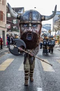 Dressed as Vikings