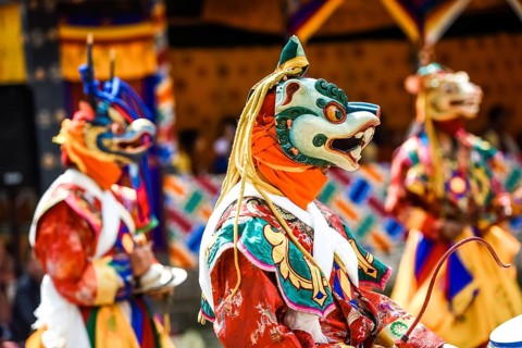 Dancer at Mask Dance