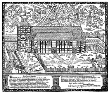 New Year's wish of the schoolmaster Gottfried Waden