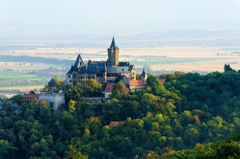View on Wernigerode Castle