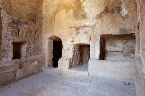 Archaeological excavation site