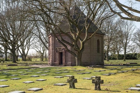 German military cemetery Menenwald