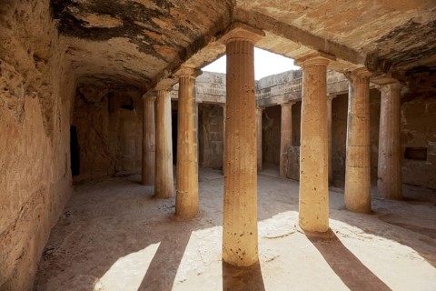 Archaeological excavation site