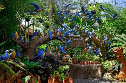 Parrot figures