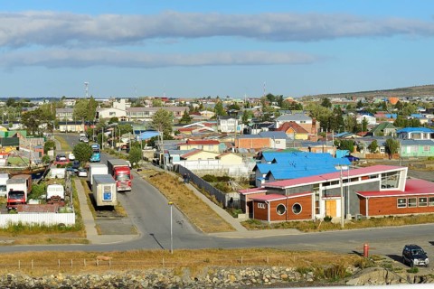 City view from the harbour