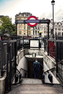 Entrance to Metro Station