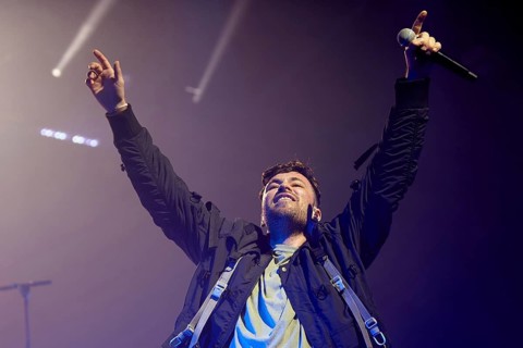 Rapper Marteria in concert