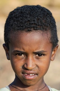 Portrait of a Tigray girl