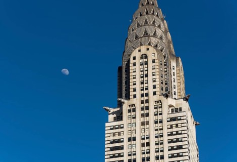 Close-up of Chrysler Building