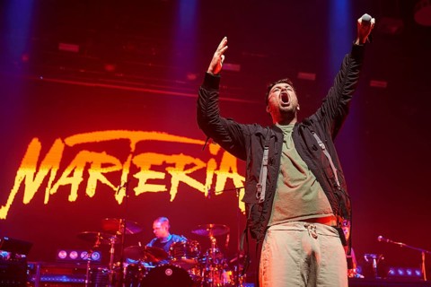 Rapper Marteria in concert