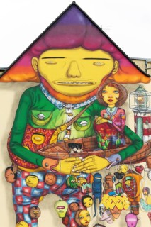 Giant with yellow face